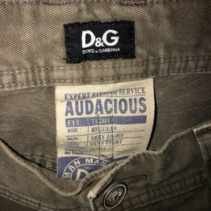 Men’s D&G jeans